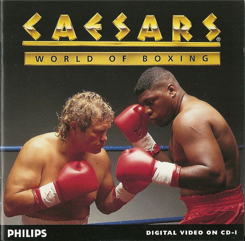 Caesars World of Boxing box art for CD-i